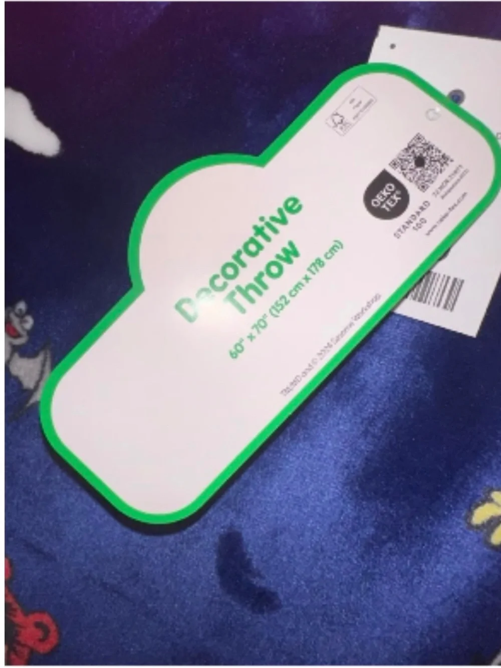 Brand new Sesame Street Halloween blanket